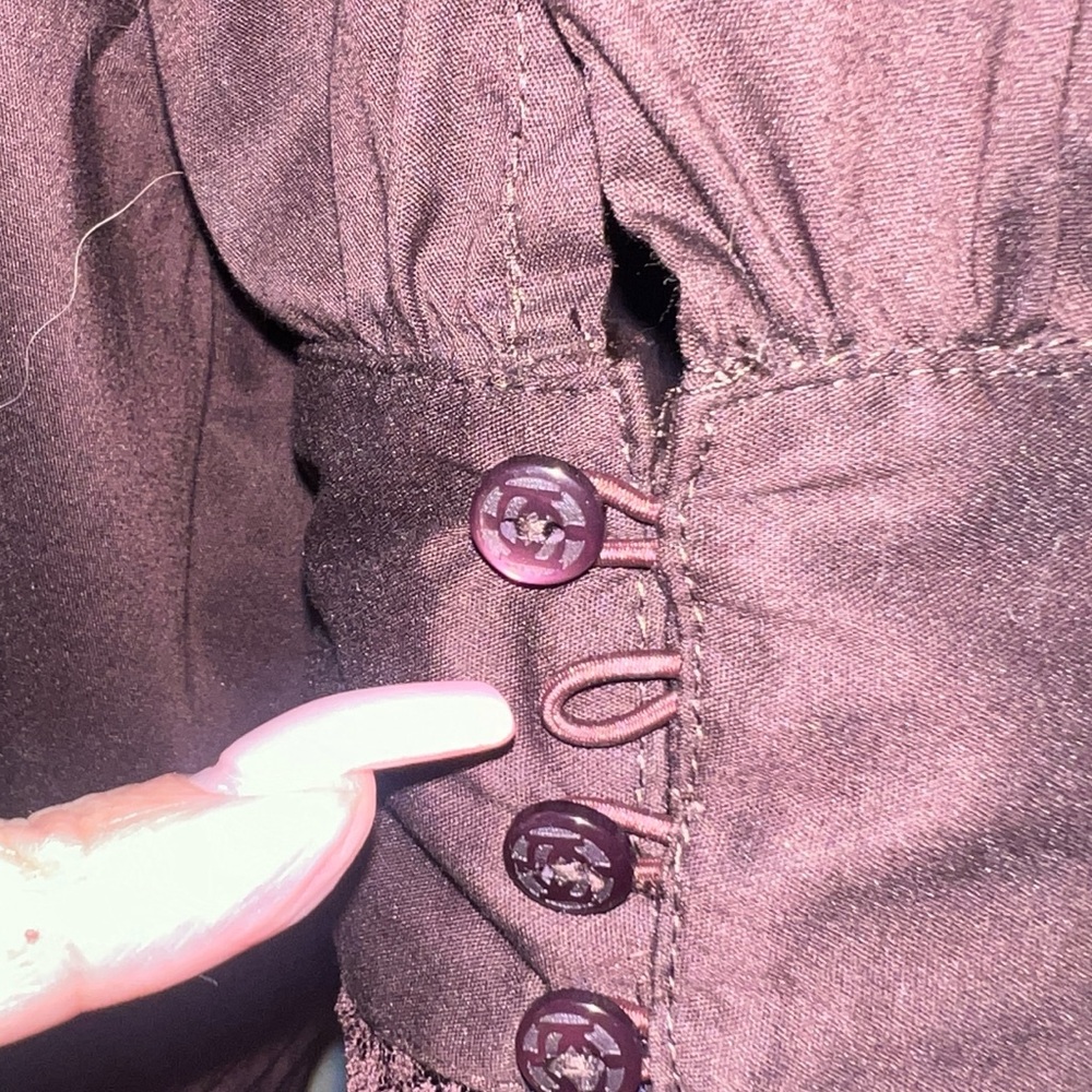 Bebe Button Down Top - image 3